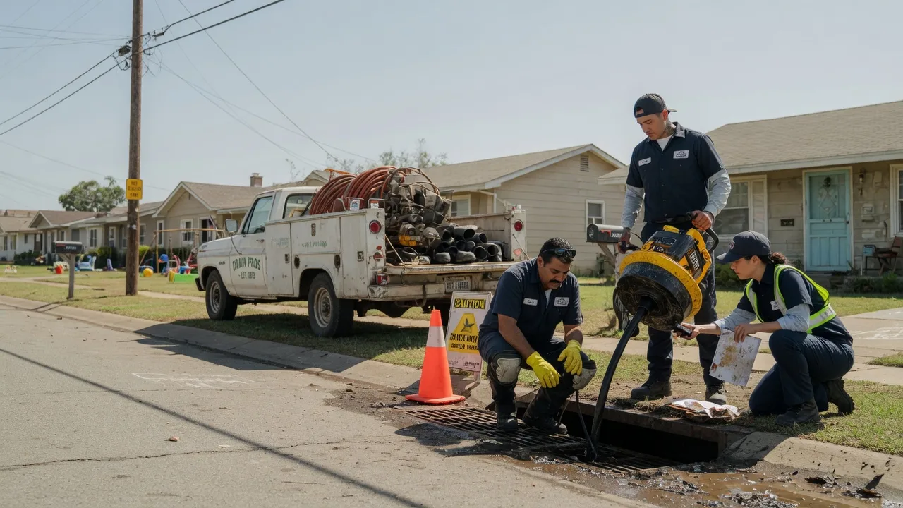 Drain Cleaning in Bradley, OK near me
